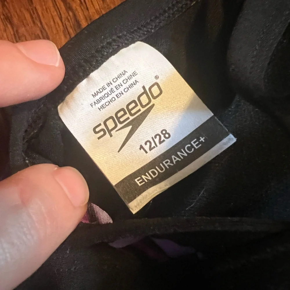 Two purple competitive swimsuits (size 28) - Picture 6 of 8
